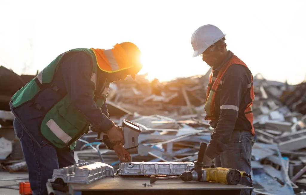 Análisis químico de metales con XRF en FDN